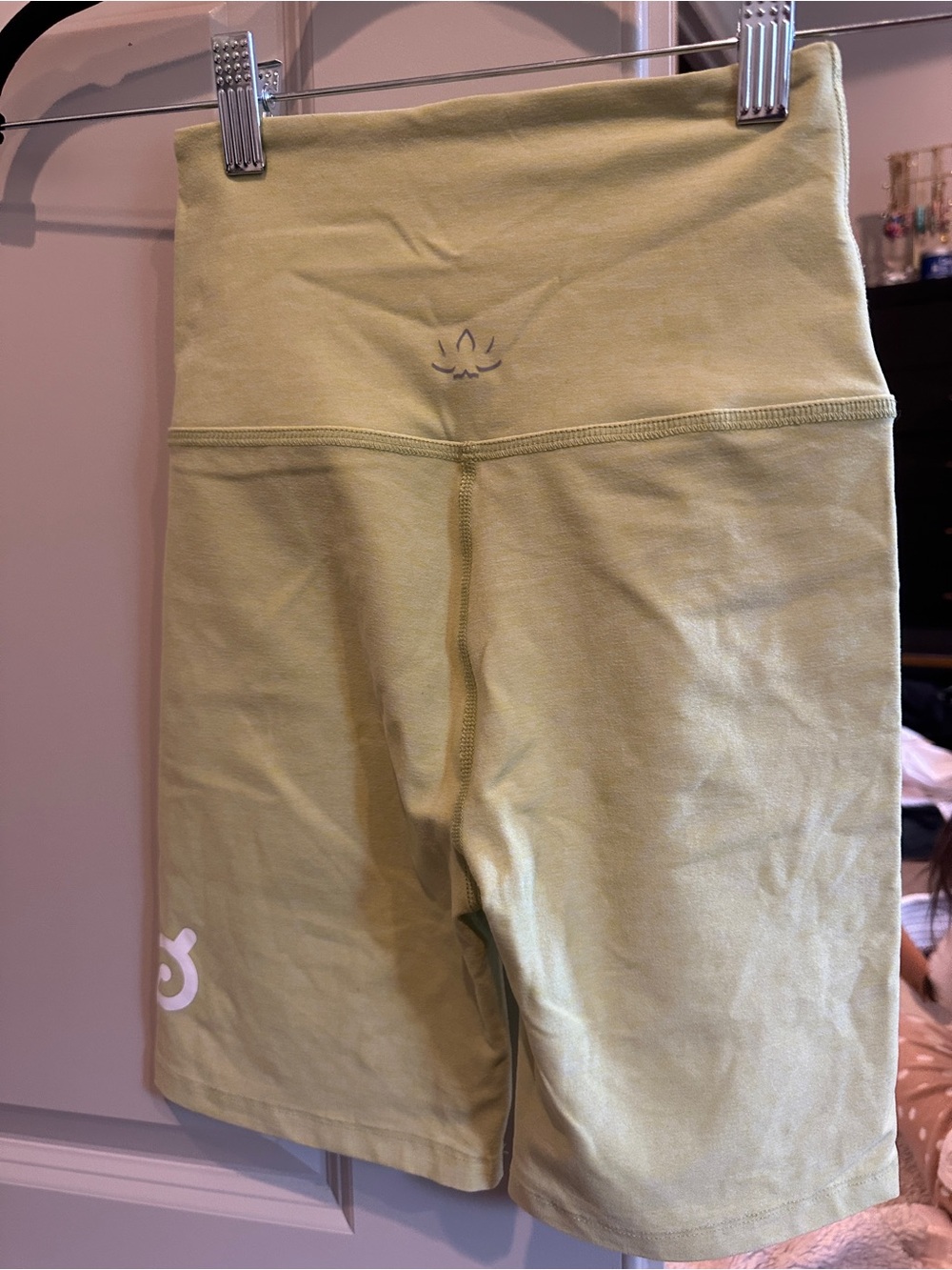 Beyond yoga Peloton Women’s Green Bike Shorts